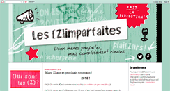 Desktop Screenshot of lesimparfaites.com